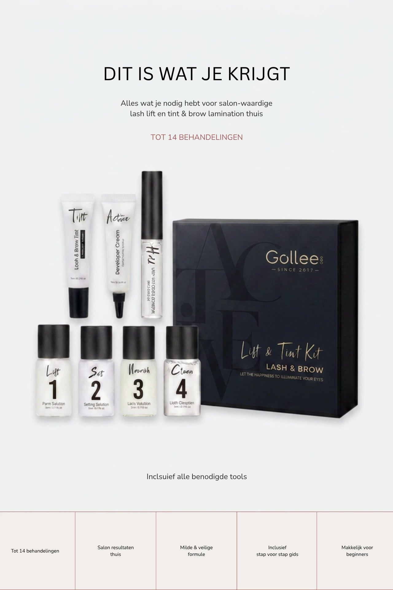 The Lash & Brow Lift Tint Kit